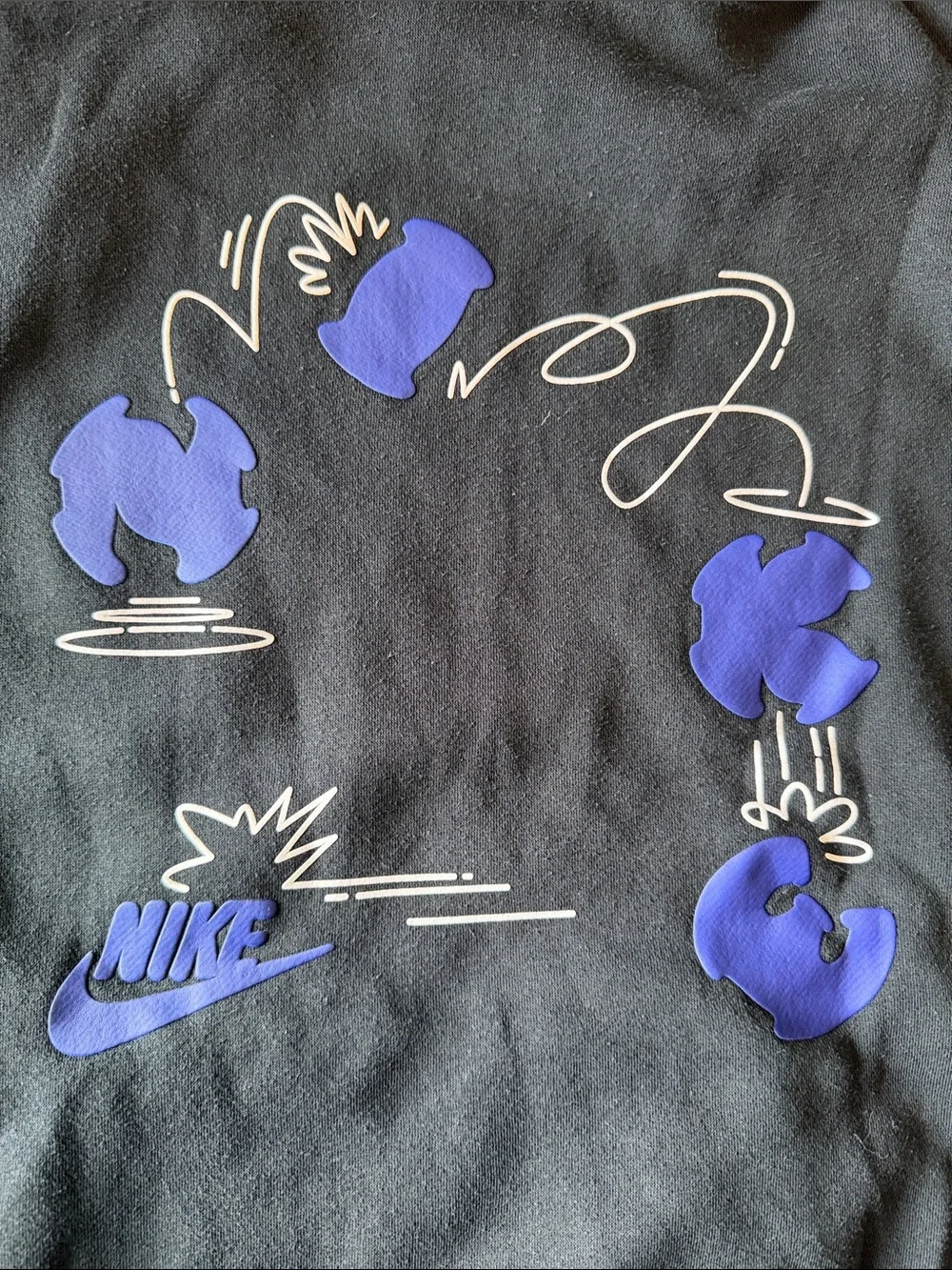 Nike Boys XL Black Hoodie Sweatshirt